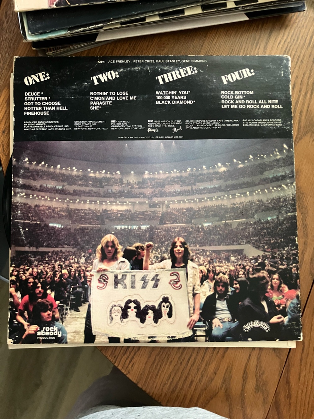 1975 KISS “Alive” Vinyl Record #NBLP 7020 First Pressing - Picture 13 of 16